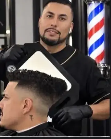 Chips, barber at Latch Life Westlake